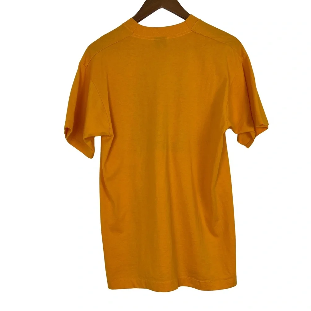 Vintage Screen Stars Best Yellow Train 611 Graphic Tee Single Stitch Size Large - Picture 8 of 10